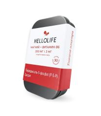 HELLOLIFE, Леденцы с магнием и витамином В6, 30 шт.
