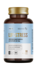 Lipomins, Липосомальный комплекс для нервной системы «LipoStress», растительные капсулы, 90 шт.