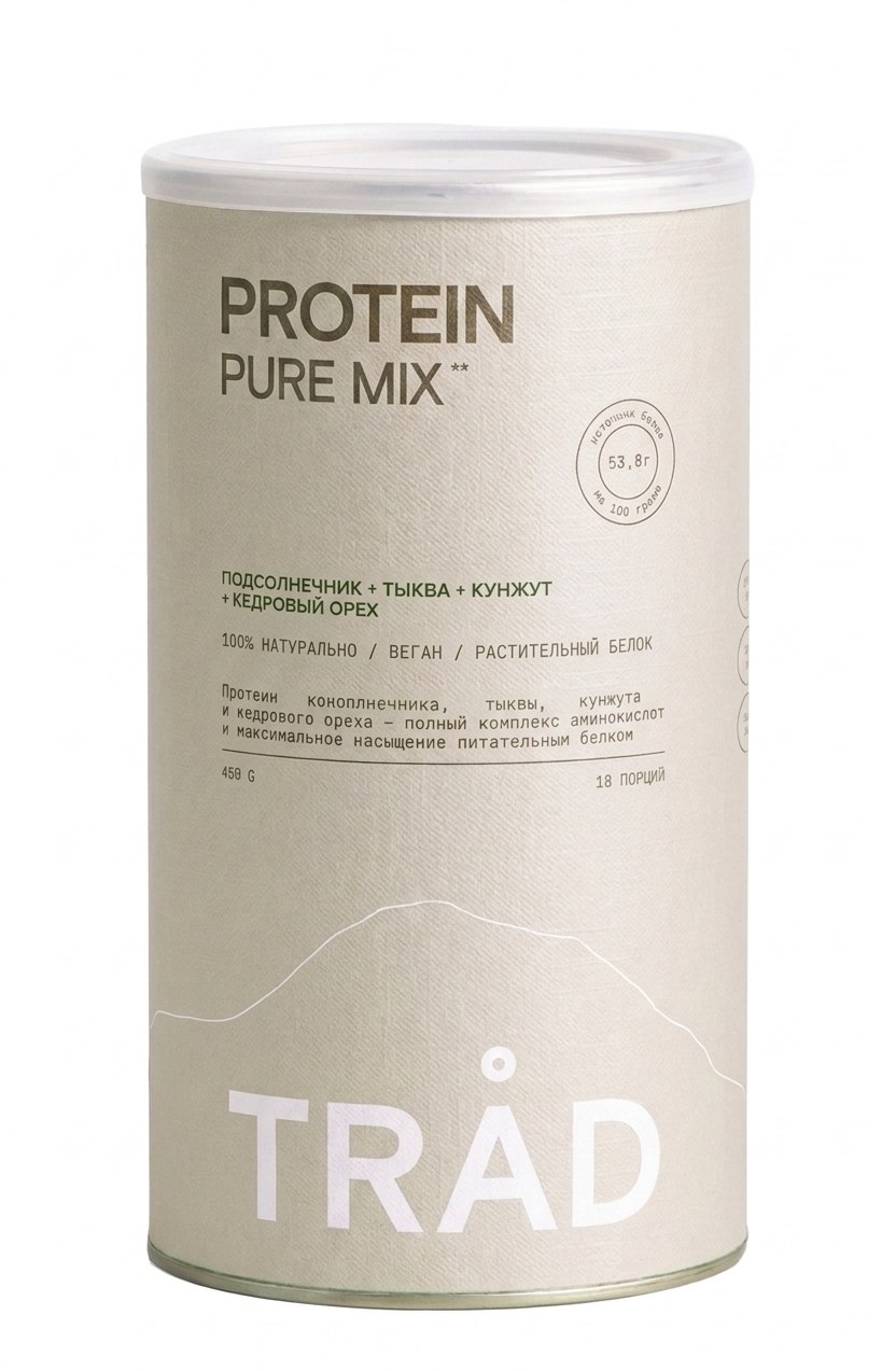 TRAD, Protein pure mix, порошок, 450 г
