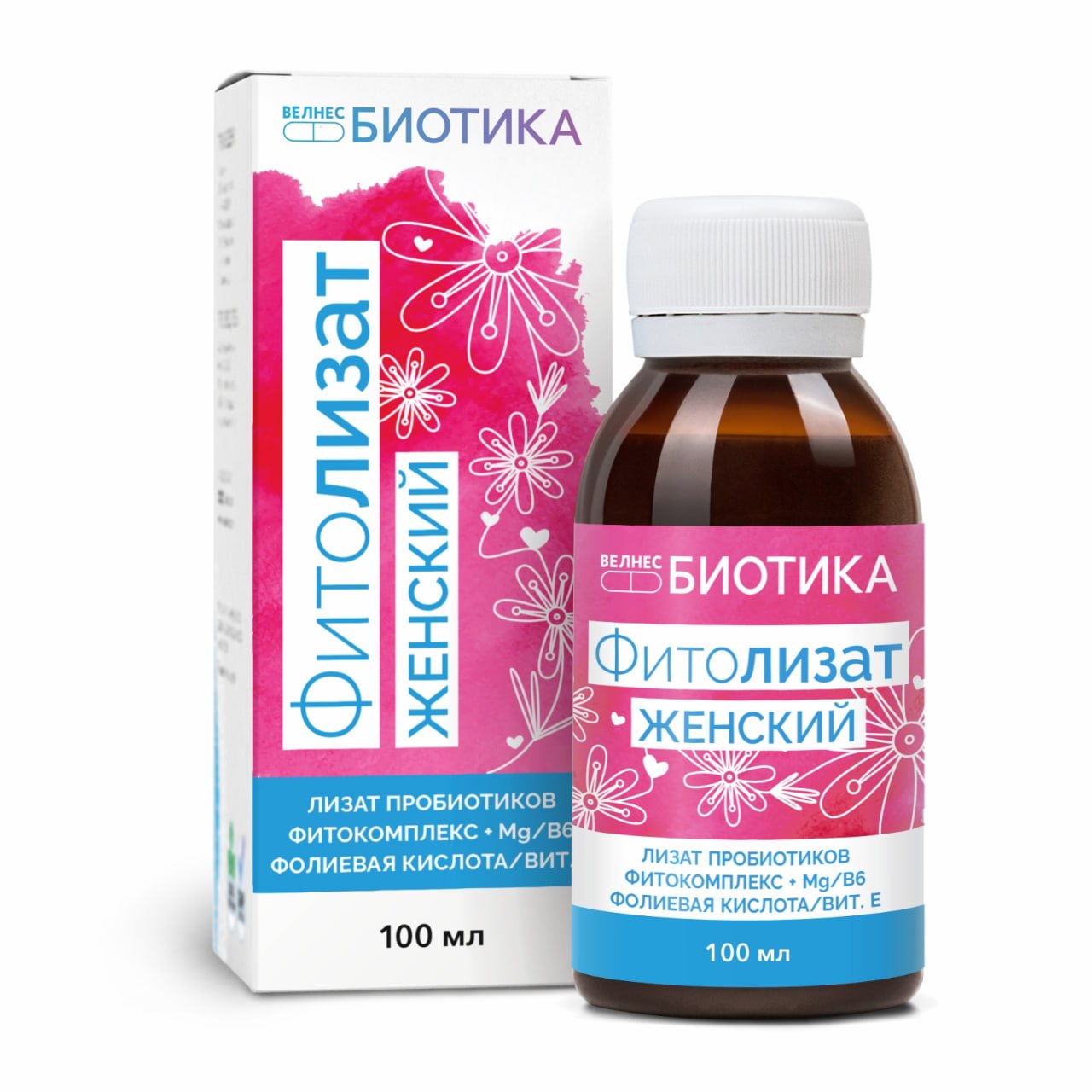 VedaBiotica, Фитолизат Женский (при ПМС и в менопаузу ), жидкость, 100 мл
