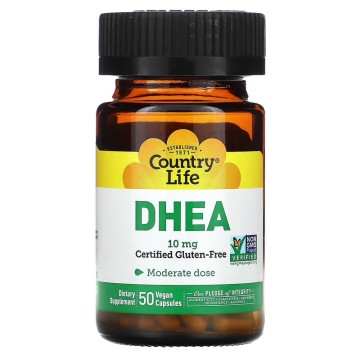 Country Life, DHEA (для гормонального баланса), капсулы, 50 шт.
