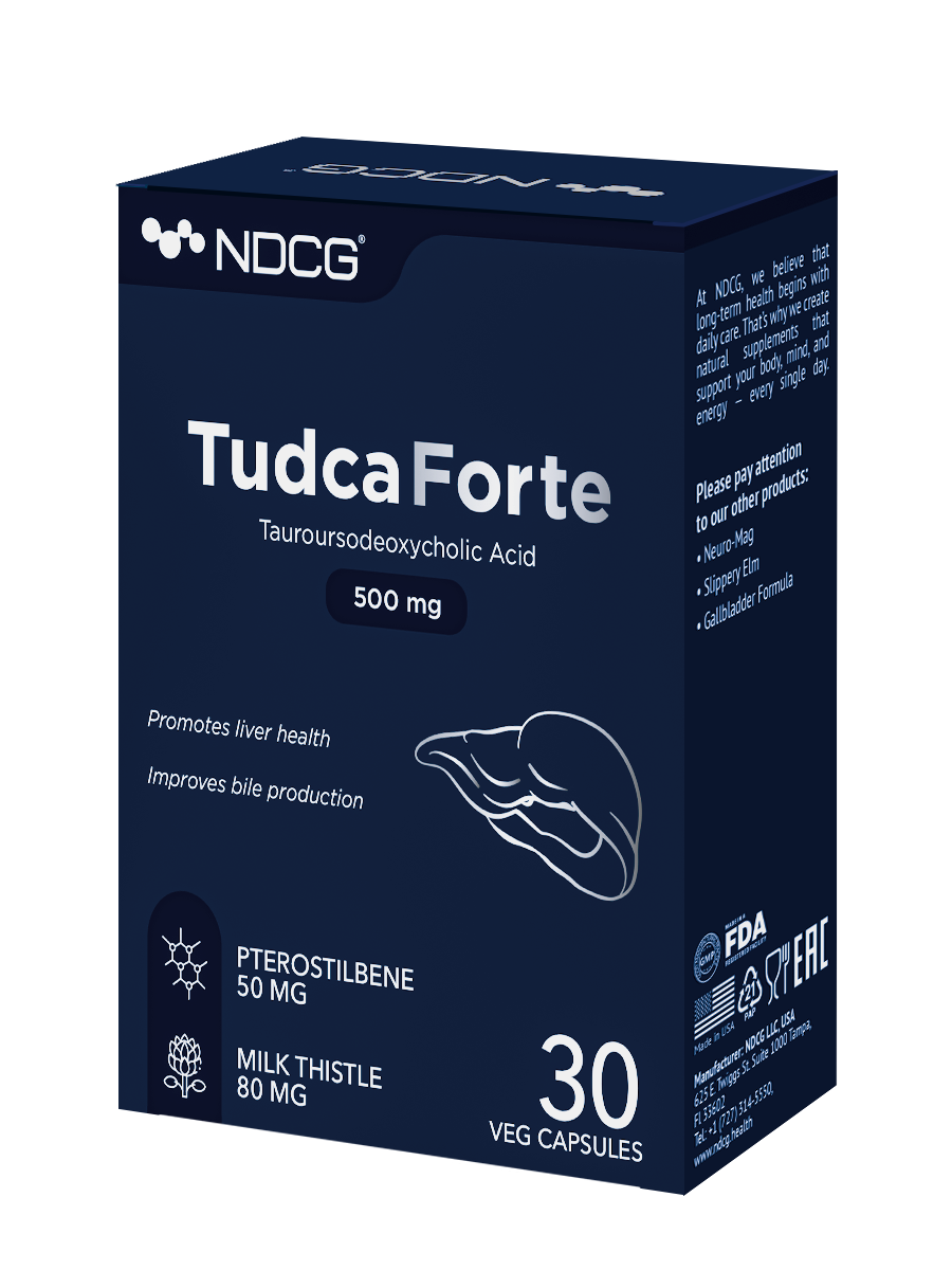 NDCG, TUDCA Forte (тауроурсодезоксихолевая кислота), капсулы, 30 шт.