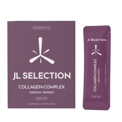 JL SELECTION, Коллаген-комплекс с витамином C, со вкусом сибирских ягод, 10*30 г