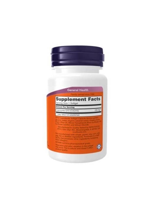 Now Foods, Коэнзим Q10, капсулы, 50 шт