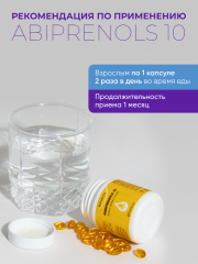 Солагифт, Bioeffectives Abieprenols 10 (для защиты печени, сердца и мозга), капсулы, 60 шт.