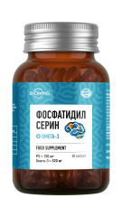 Biomins, Омега-3 + Фосфатидилсерин, капсулы, 30 шт.