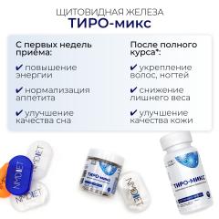 NMDIET, Тиро-микс (для щитовидной железы), капсулы, 90 шт.