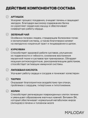 MOLODAY, Detox&Cleanse (для детокса и очищения организма), капсулы, 90 шт.