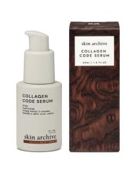 skin archive, Укрепляющая сыворотка для лица Collagen Code Serum для упругости и плотности кожи, 30 мл