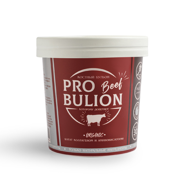 PRO BULION, Костный бульон говяжий, 300 мл