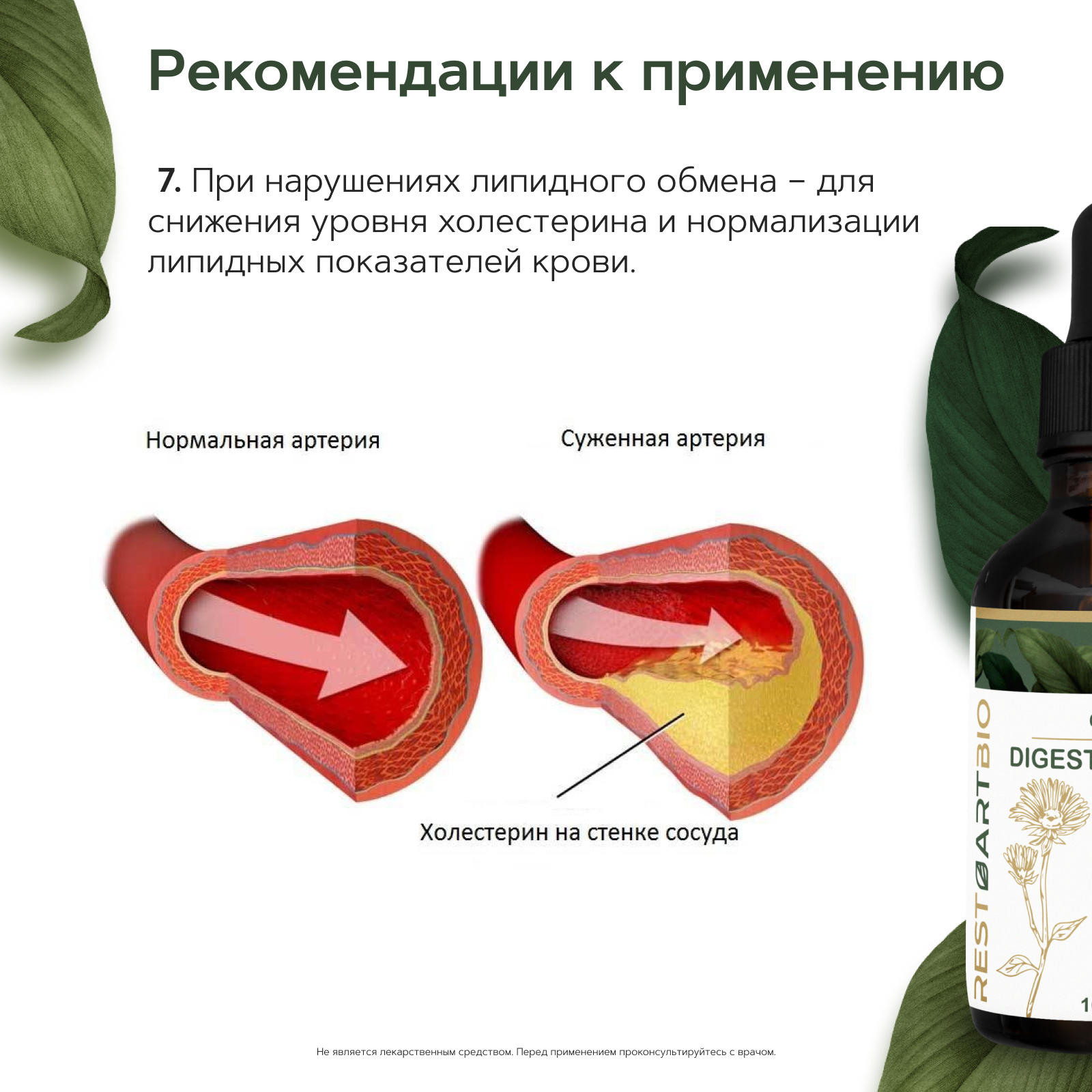 Restartbio, Концентрат «Травы горечи органические» (для желчного пузыря и печени), жидкость, 100 мл