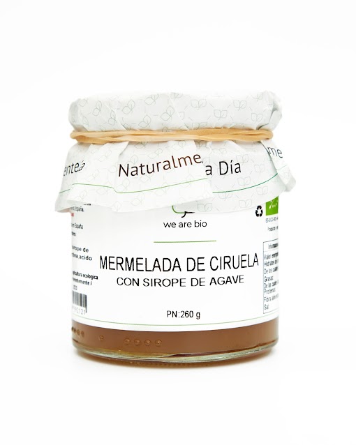 WE ARE BIO, Органическое сливовое варенье, 260 г