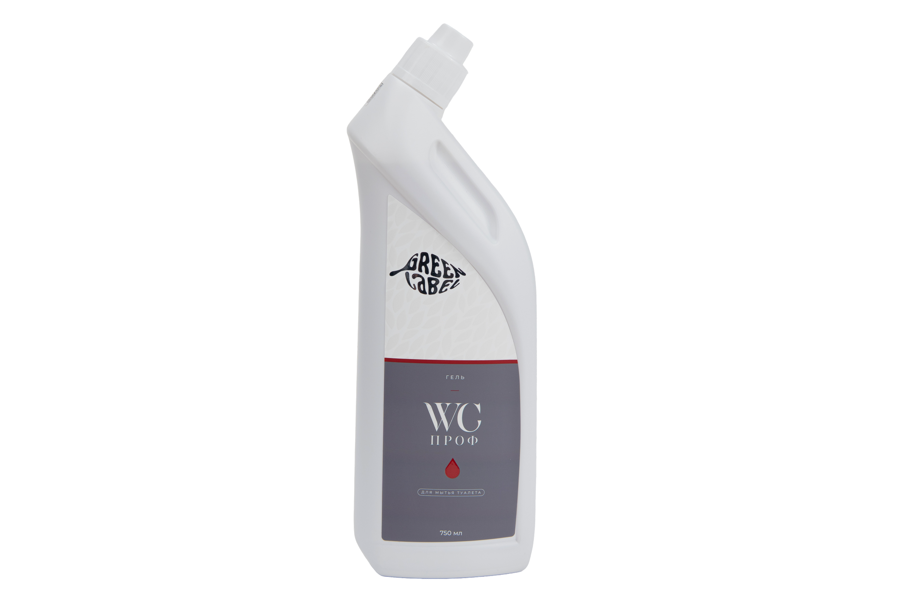 Green Label, Гель для мытья туалета WC Проф, 750 мл