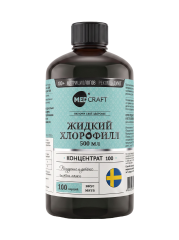 MEDCRAFT, Хлорофилл (для похудения и очищения, от отеков), жидкость, 500 мл