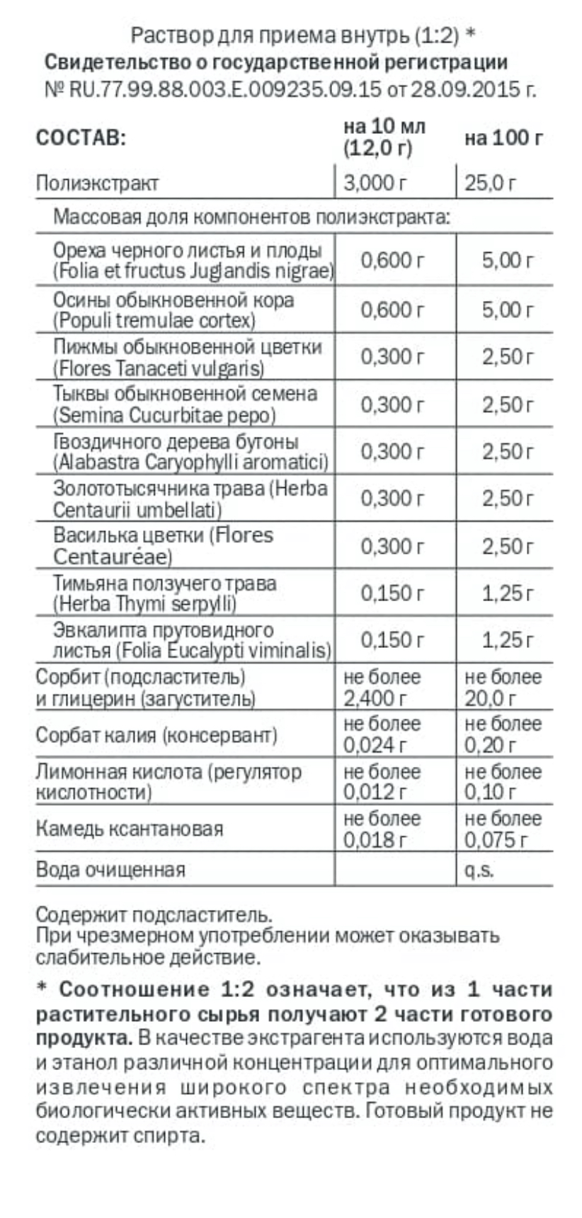Vitauct, 9-ка СТОПразит (противопаразитарное средство), раствор, 350 мл