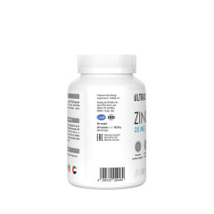ULTRASUPPS, Цинк (цитрат), капсулы, 60 шт.