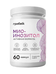 ГрибNik, Мио-инозитол (для гормонального баланса), капсулы, 60 шт.