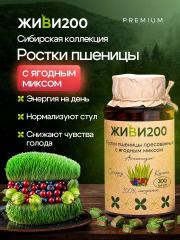 Живи200, Витграсс с сушеными ягодами (детокс, поддержка иммунитета), таблетки, 300 шт.