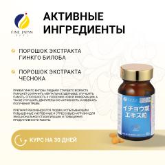 FINE, Гингко билоба (ноотроп, для мозга и памяти), таблетки, 90 шт.
