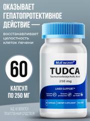 Matwave, Тудка TUDCA (тауроурсодезоксихолевая кислота), капсулы, 60 шт.