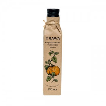 TRAWA, Масло тыквенное сыродавленное, 250 мл.