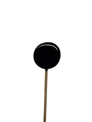 Lollipops, Леденец на палочке из изомальта с бамбуковым углем, 1 шт.