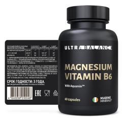 UltraBalance, Магний В6, капсулы, 60 шт.
