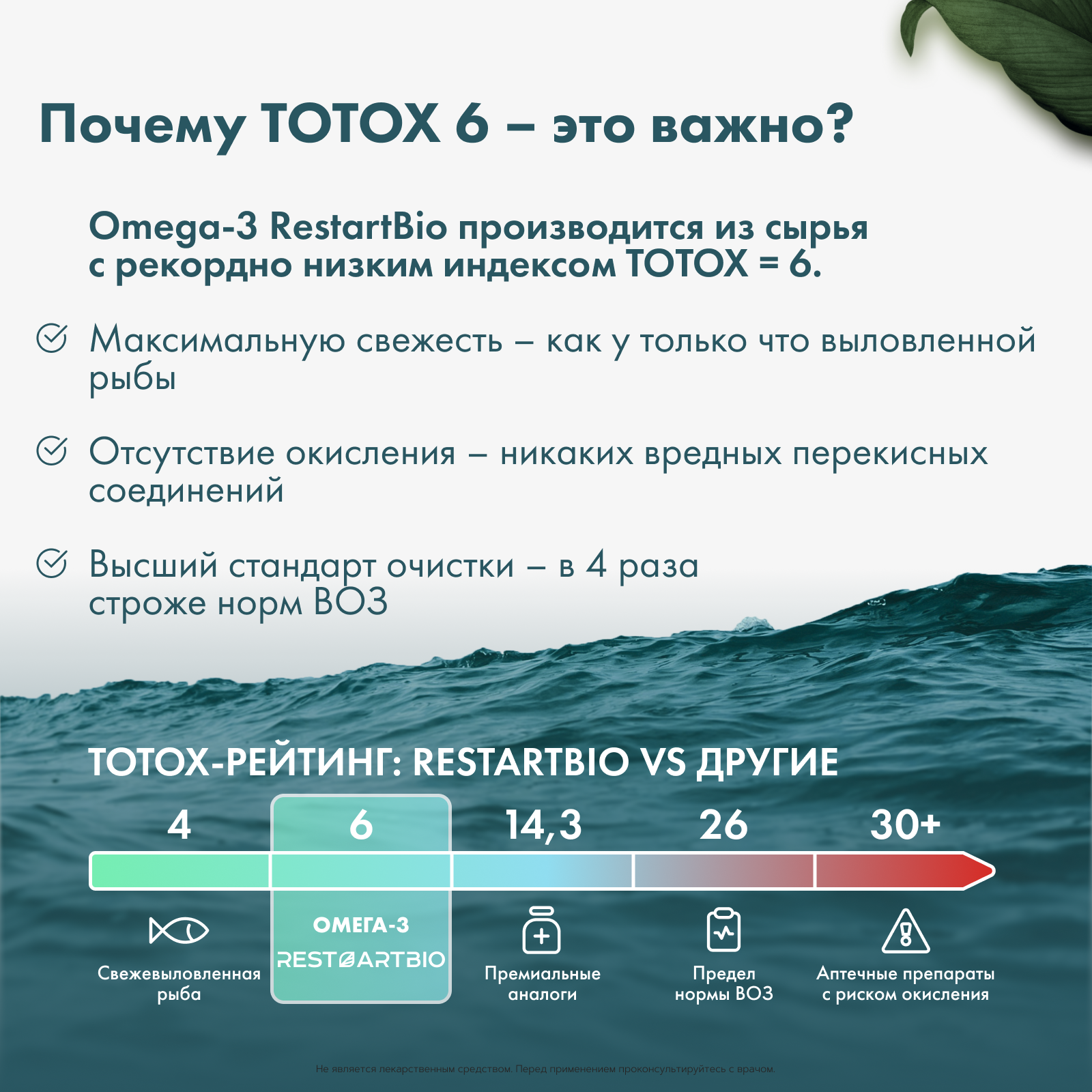 Restartbio, Омега-3, капсулы, 90 шт.