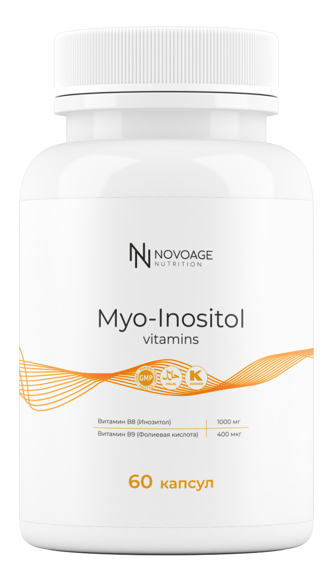 NOVOAGE nutrition, Мио-Инозитол, капсулы, 60 шт.