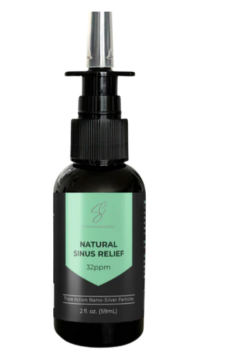 SilverCeuticals, Natural Sinus Relief (для облегчения носового дыхания), спрей, 59 мл