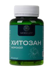 MORELET, Хитозан высокоочищенный, растительные капсулы, 90 шт.