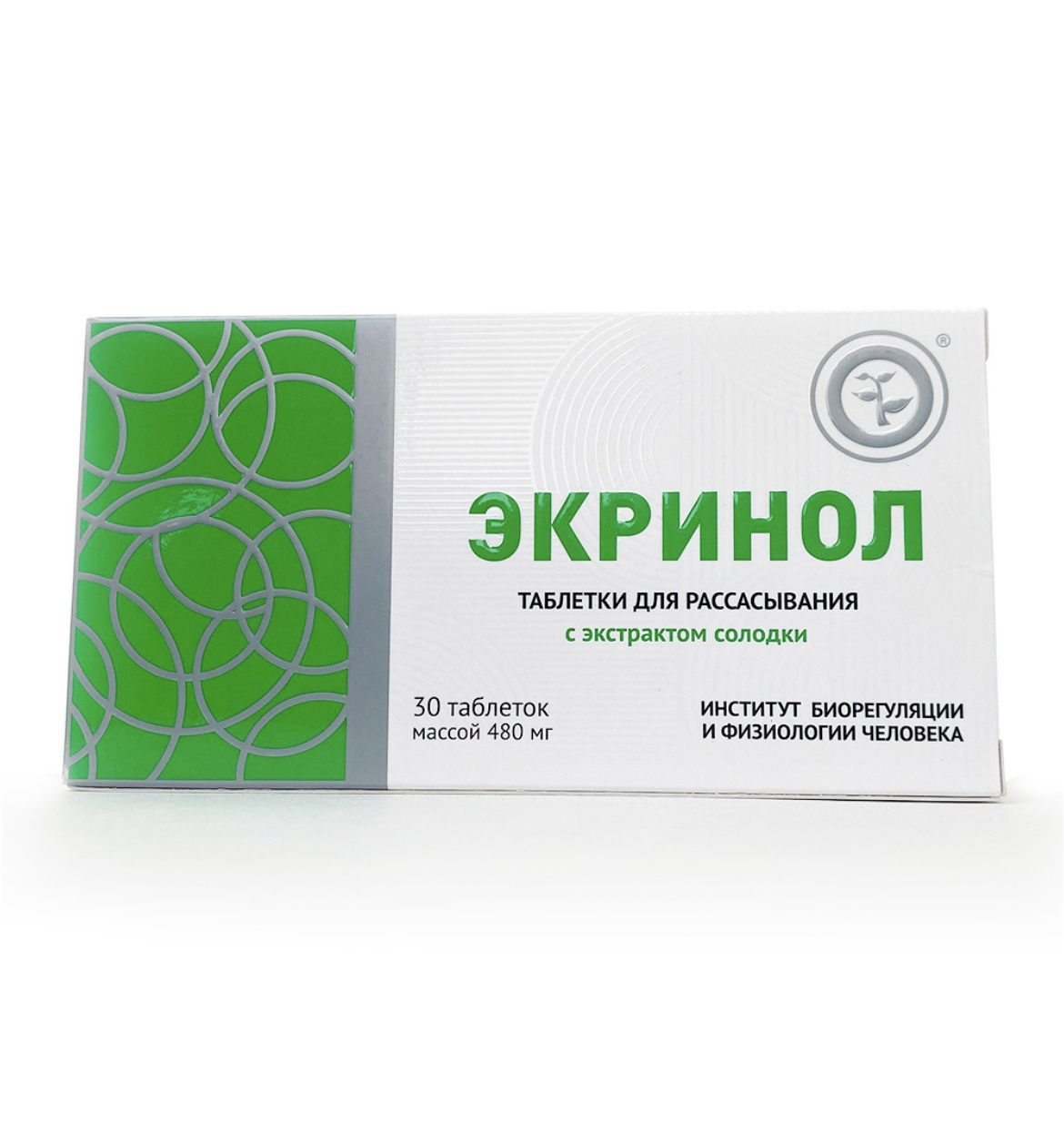ИБФЧ, Экринол (экстракт солодки), таблетки для рассасывания, 30 шт.