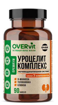 OVERVit, Комплекс «Уро-целит» (для мочевыделительной системы), капсулы, 90 шт.