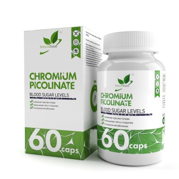 NaturalSupp, Хром (пиколинат), капсулы, 60 шт.