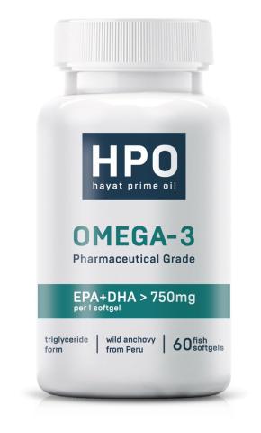 HayatPrimeOil, Омега 3, капсулы (халяль), 60 шт.