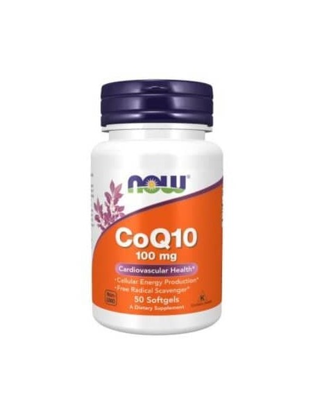 Now Foods, Коэнзим Q10, капсулы, 50 шт