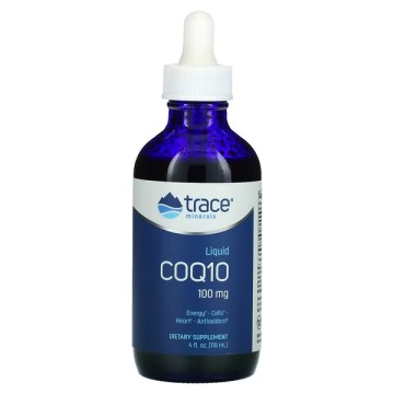 Trace Minerals, Жидкий коэнзим Q10, жидкость, 118 мл