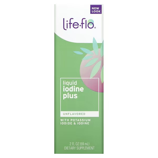 Life-flo, Liquid Iodine (йод), жидкость, 59 мл