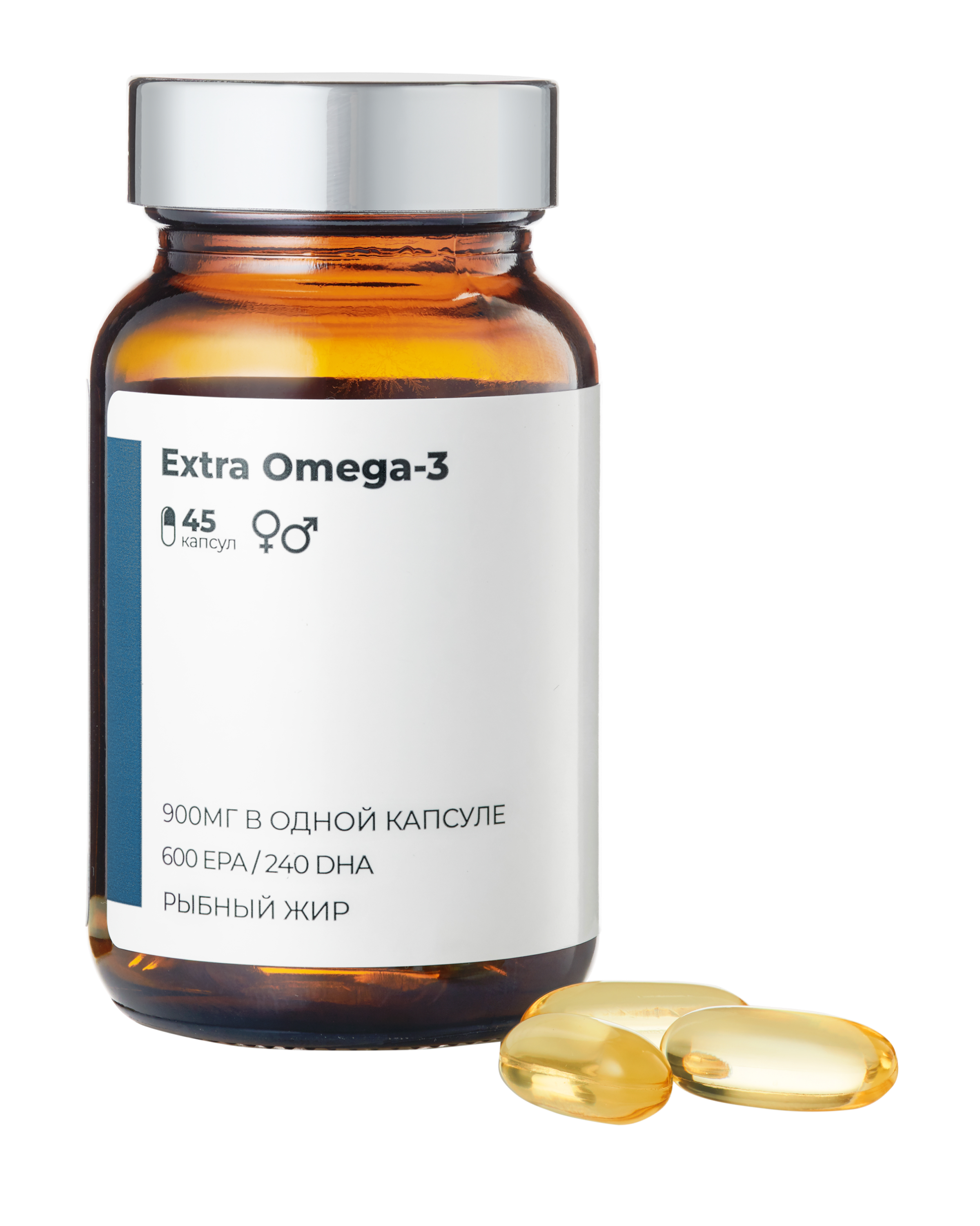 SOLOWAYS, Экстра Омега-3, капсулы, 45 шт.