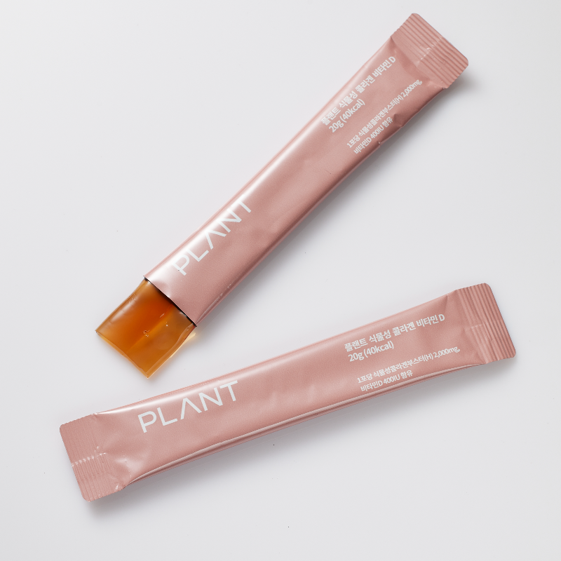 PLANT by seed, Растительный коллаген с витамином D, стики, 15 шт.