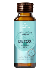 LUXCOLLAGEN+i-complex, Напиток на основе морского коллагена «Детокс организма», 6 шт * 50 мл