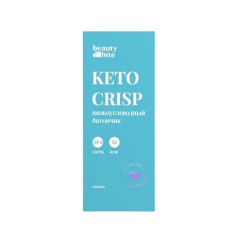 Beauty Diet, Батончик «Keto Crisp» со вкусом кокоса, 35 г