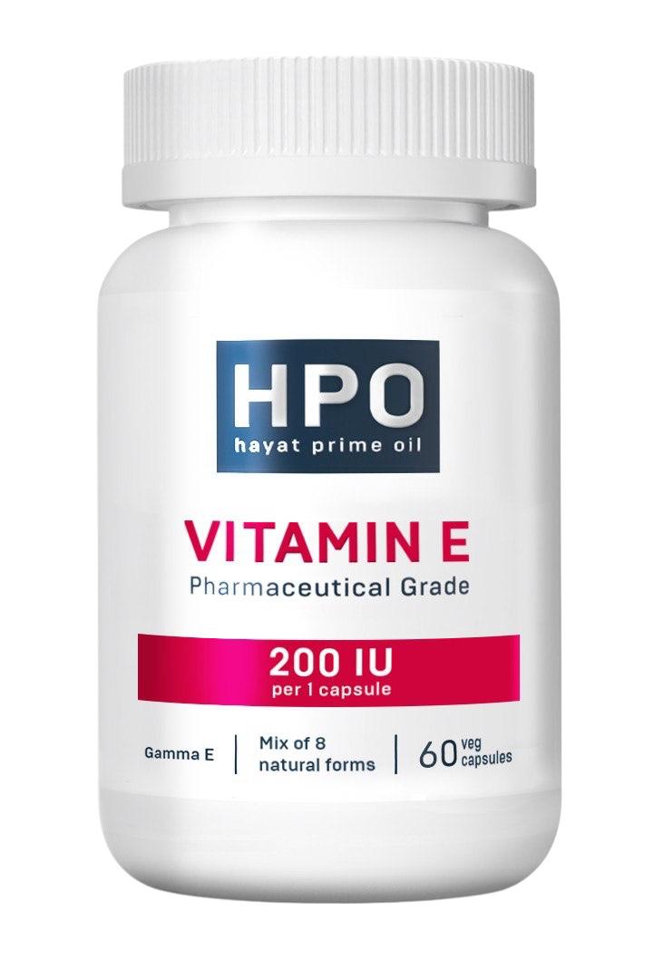 HayatPrimeOil, Витамин Е (токоферолы + токотриенолы), капсулы, 60 шт.