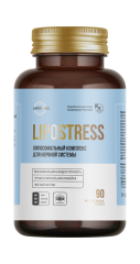 Lipomins, Липосомальный комплекс для нервной системы «LipoStress», растительные капсулы, 90 шт.