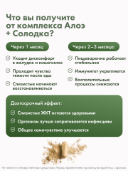 Restartbio, Экстракт Алоэ х200 и Солодки, капсулы, 30 шт.