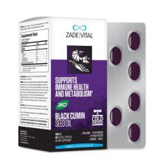 Zade Vital, Масло семян черного тмина, капсулы, 60 шт.