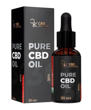 Mirmal CBD, Масло CBD 30% (изолят КБД), жидкость, 30 мл