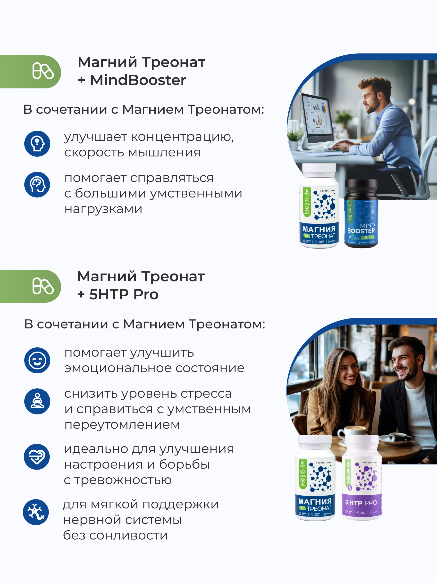 Nooteria Labs, Магний (треонат), капсулы, 60 шт.