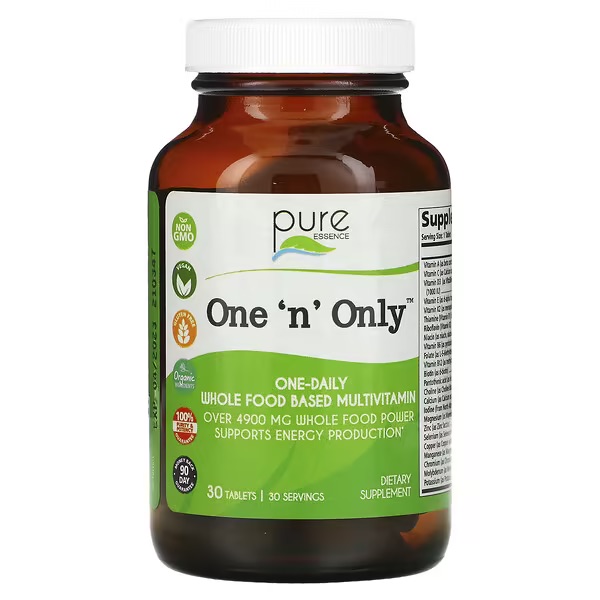 Pure Essence, One 'n' Only (мультивитамины), таблетки, 60 шт.