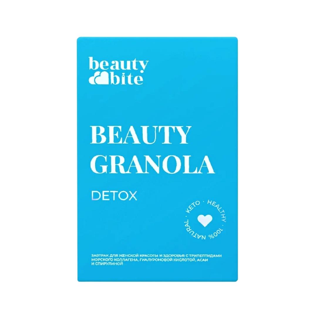 Beauty Diet, Beauty Гранола функциональная низкоуглеводная Detox, (без сахара), 125 г